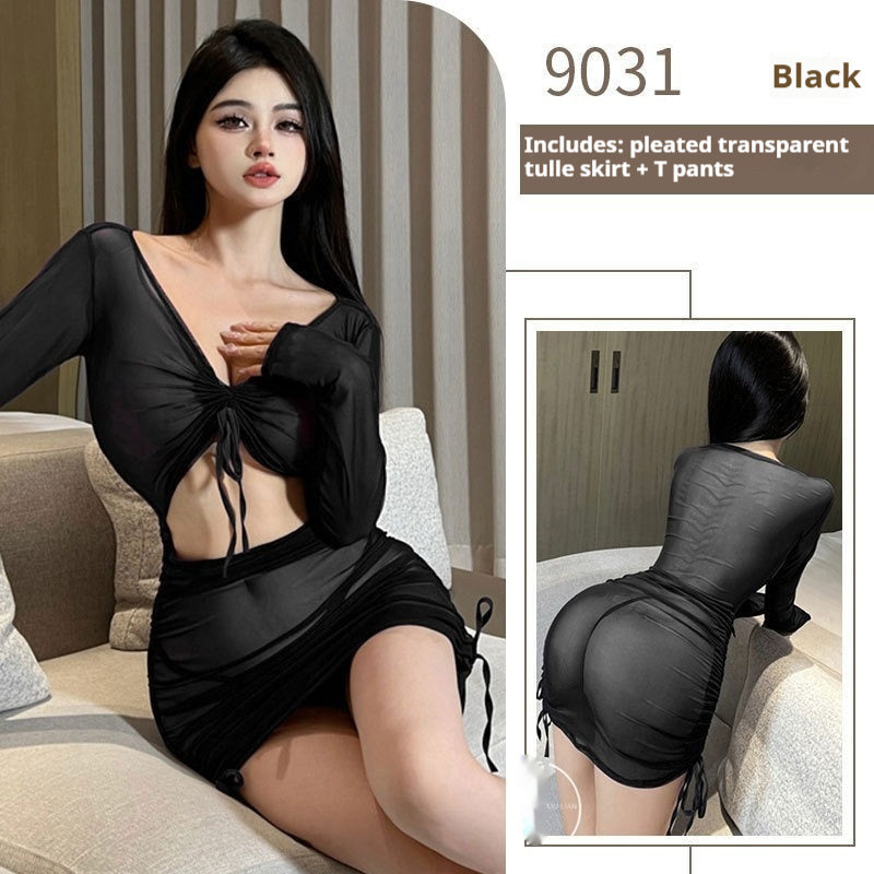 Sexy Lingerie Senior Uniform Role Play