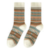 Women's Bunching Retro Mid-calf Socks Ethnic Style