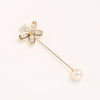 Cross-border Pearl Waist Of Trousers Pin Fixed Clothes Skirt Brooch Belt Buckle