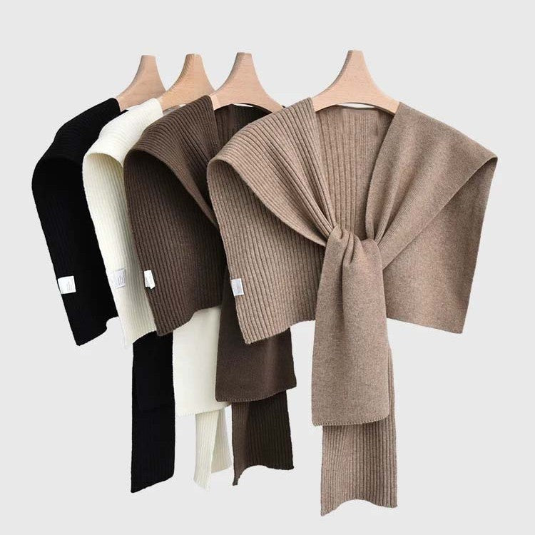 Thickened Air-conditioned Room Shawl Outer Match Women's All-match Neck Protection