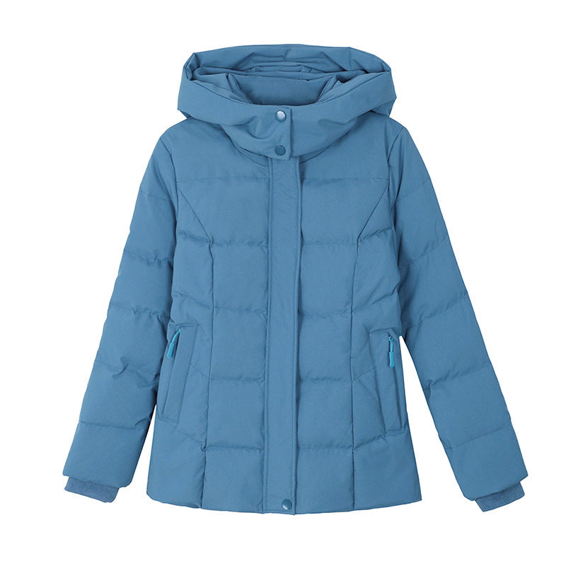Down Jacket Women's Short Thick Warm Jacket