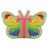 Letter Luminous Butterfly Shoe Ornament Shoe Buckle