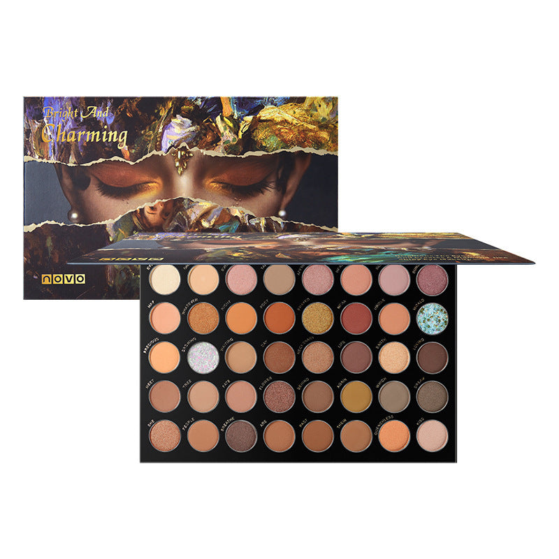 Multi-color Eyeshadow Palette Student Pearly Earth Color