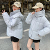 Korean Version Loose Cotton Padded Casual Short Down Cotton Jacket Coat