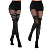 European And American Halloween Fishnet Stockings Plus Size Thin Hollow Sling