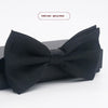 Men's Solid Color Formal Wear Wedding Business Casual Groom Groomsman Bow Tie