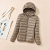 New Large Size Hooded Cotton Jacket Women
