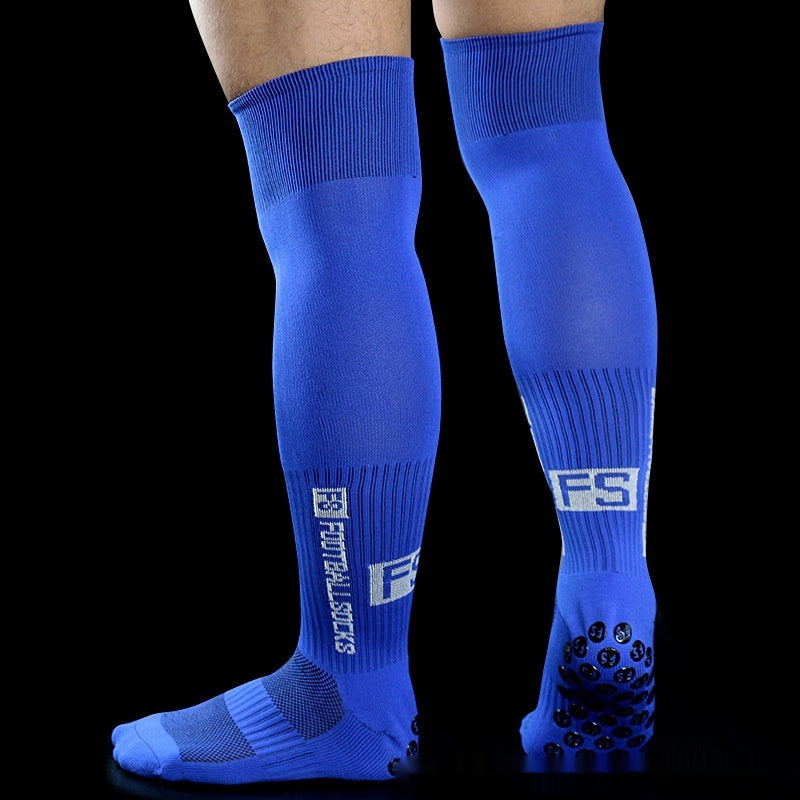 Anti-slip Dispensing Soccer Socks Long Knee-length Football Match Training Socks
