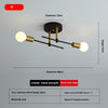 Branch Type Ceiling Lamp Living Room Dining Room Lighting Led Iron Lamp