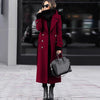 Thick Wool Women's Coat Extended