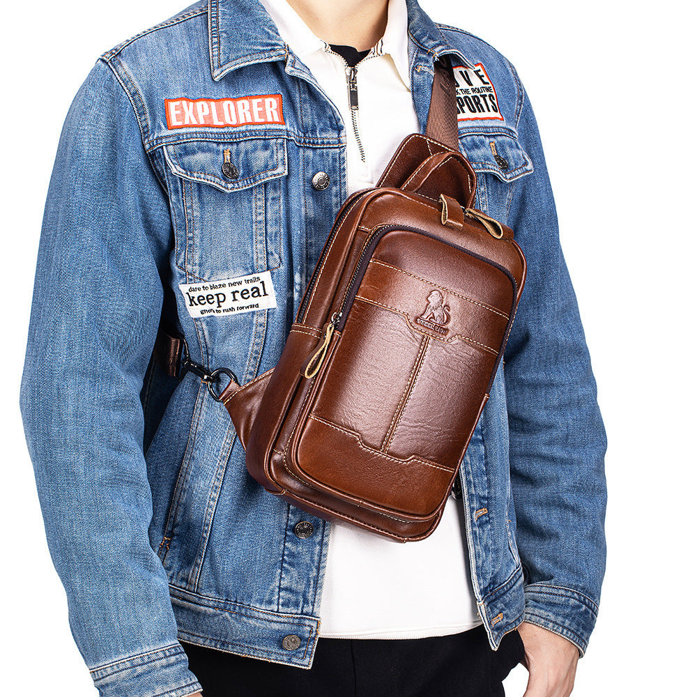 Men's Chest Bag One-shoulder Crossbody Bag