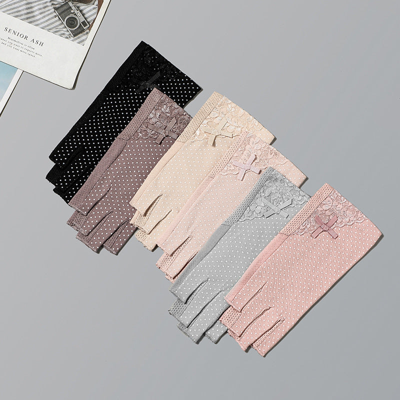 Cycling And Driving Anti-slip Touch Screen UV Protection Sun Protection Gloves