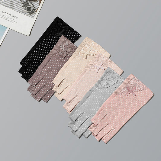 Cycling And Driving Anti-slip Touch Screen UV Protection Sun Protection Gloves