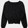 Temperament Waist-cinching V-neck Versatile Comfortable Long-sleeved Jacket For Women