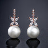 Women's Zirconia Micro-inlaid Elegant Earrings