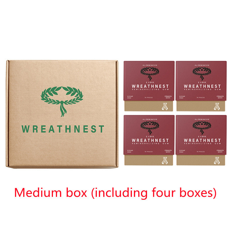 علكة عضوية بنكهة النعناع المعجزة لإعادة تمعدن المعادن