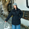 Women's Mid-length Thickened Minority Fashion Temperament Cotton-padded Jacket