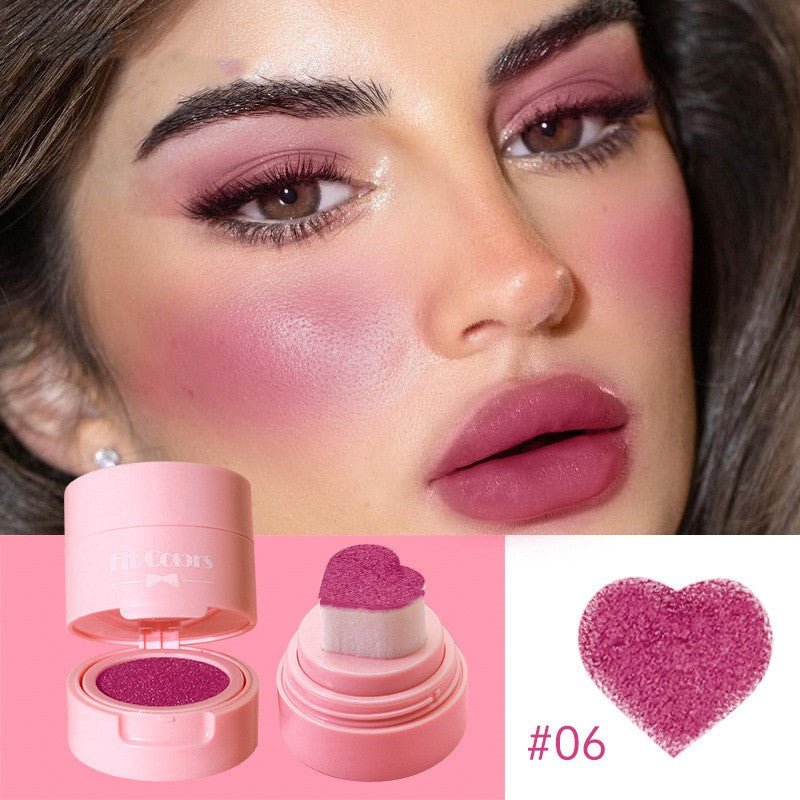 6 Color Love Air Cushion Blusher Seal Repair Liquid Blush - Eshtree