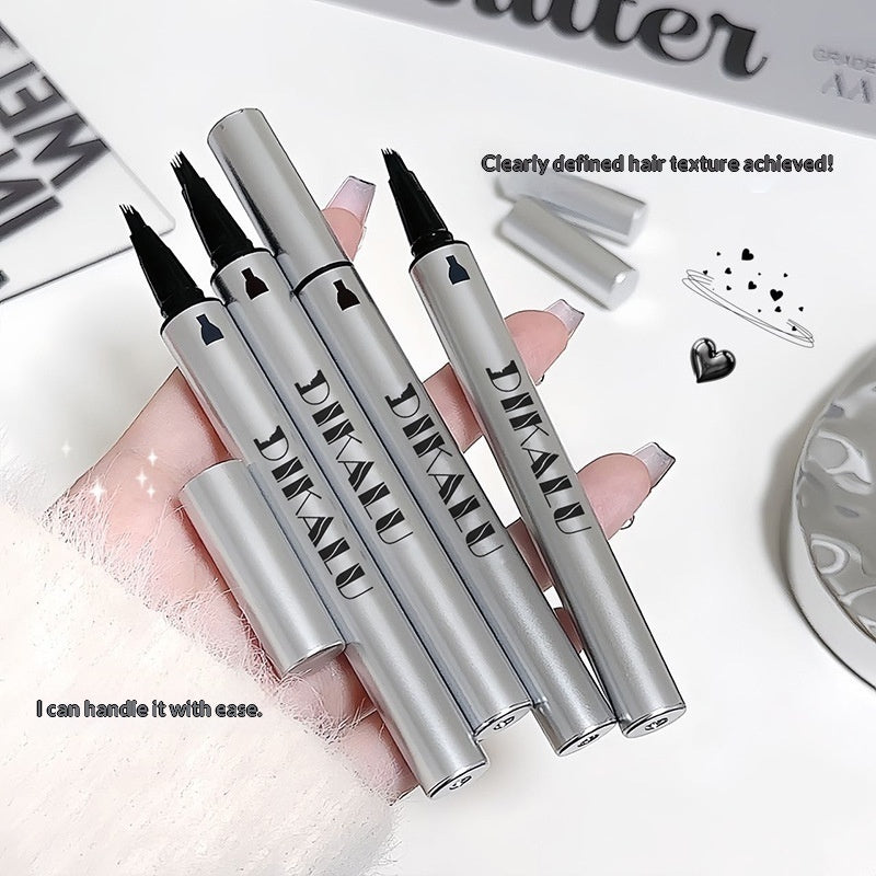 Multi-Effect Plush Waterproof And Sweat-Proof Eyebrow Pencil
