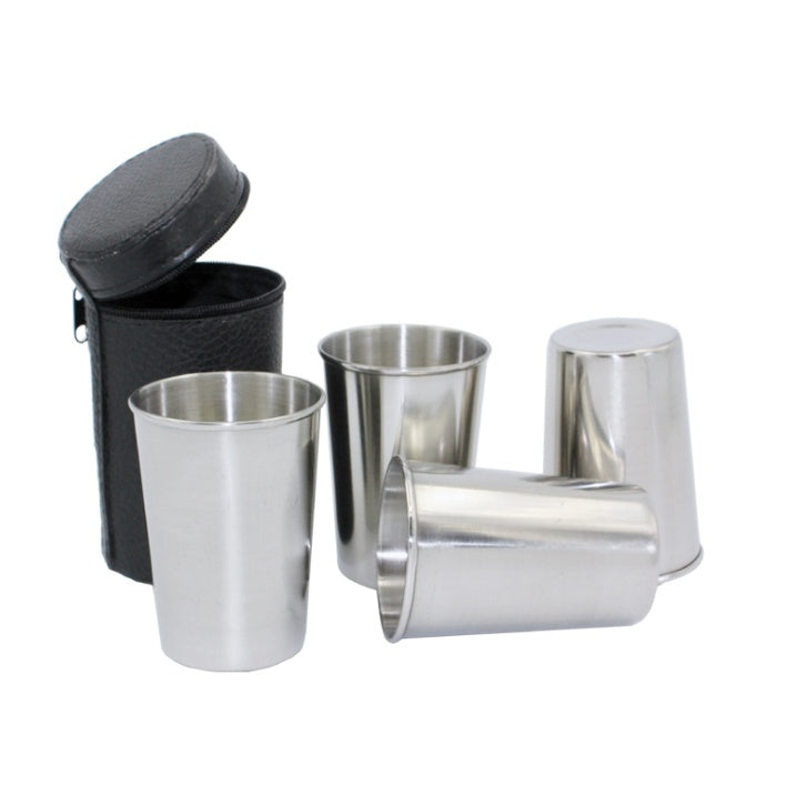 Stainless steel mug camping mug mug