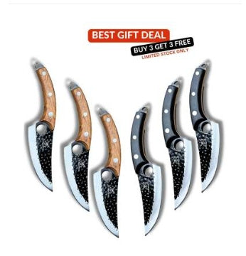 Forged small kitchen boning knife