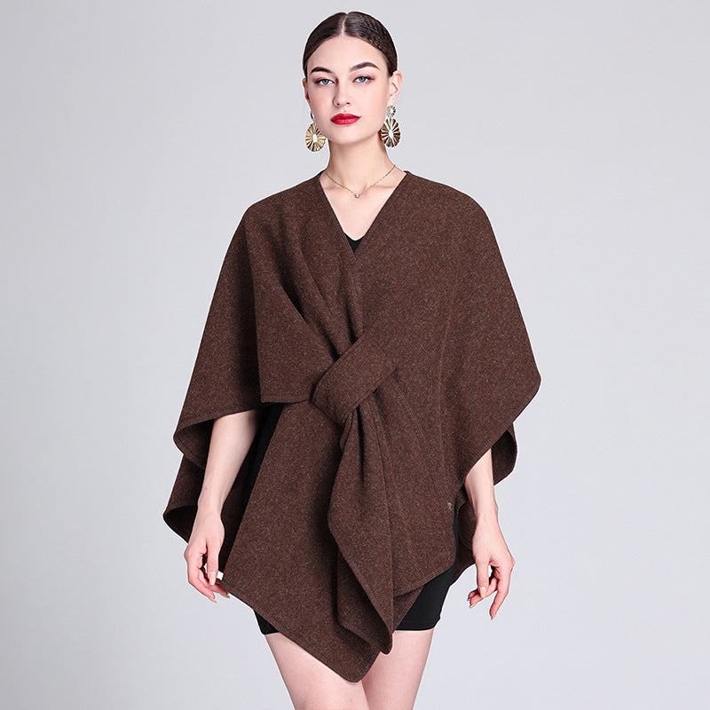 Fashion Shawl Cape Outer Wear