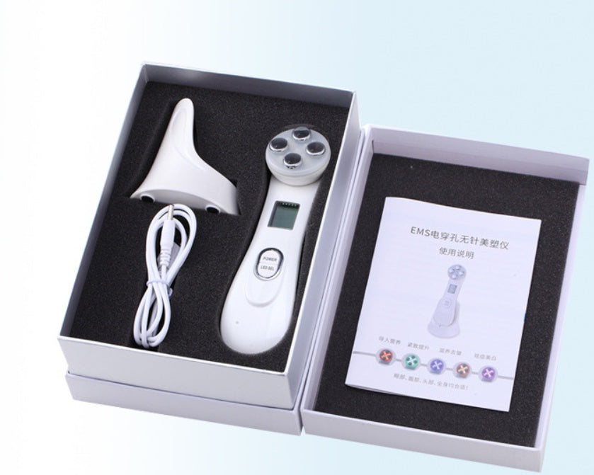 LED Photon Skin Rejuvenation RF Beauty Device And Set