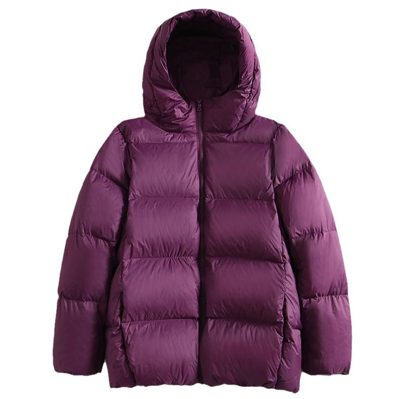 Loose Cotton Padded Jacket Fashion Temperament Hooded Short Thickened