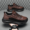 New Springautumn Mens Casual Shoes With Thick Soles