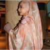 Watercolor Series Satin Polyester Ethnic Shawl