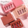 3-piece Lip Gloss Set Not Easy To Stick To Cup Matte