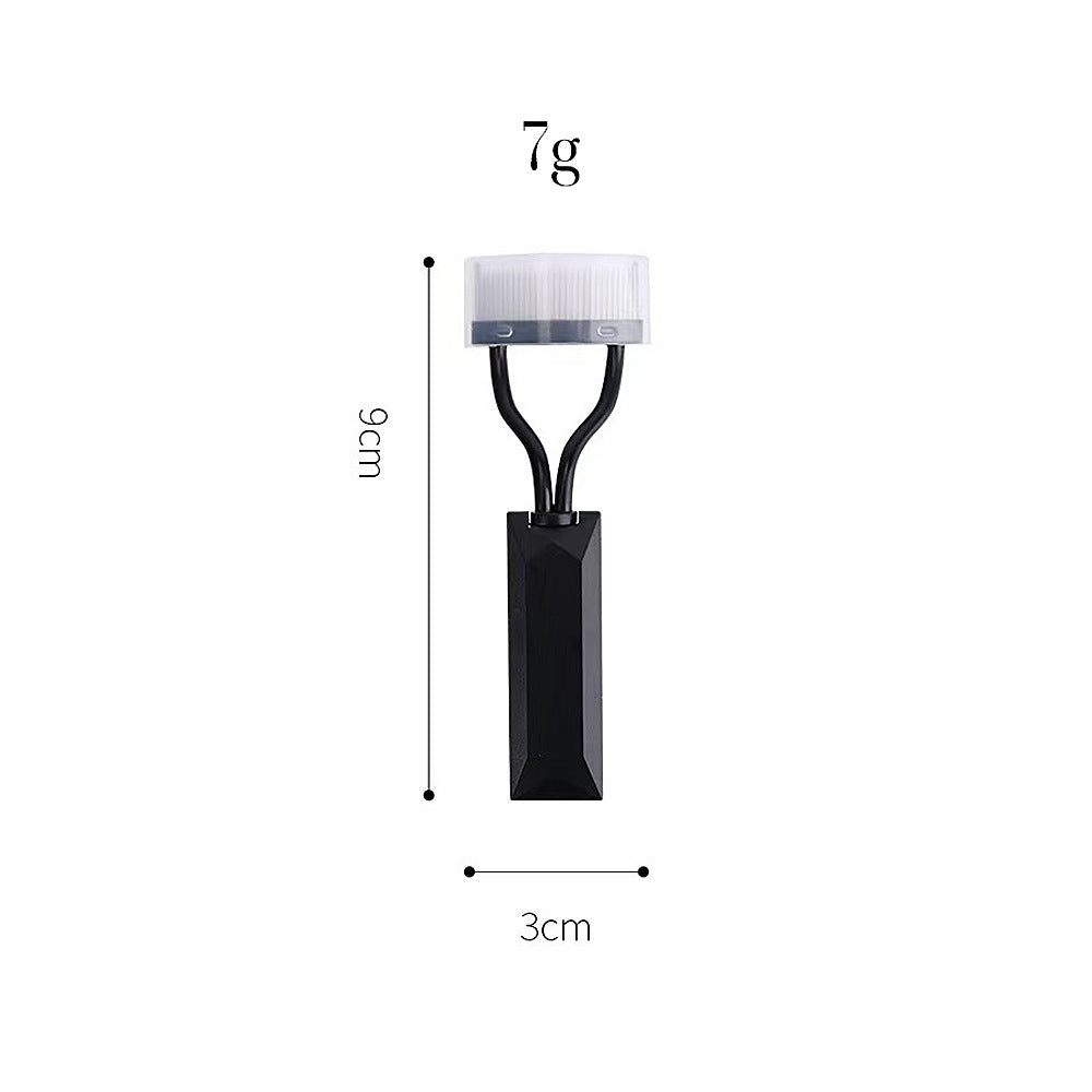 Portable Semi-arc Stainless Steel Needle Eyelash Brush