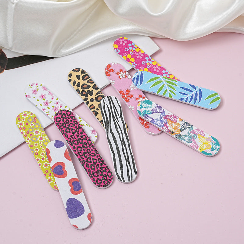 9cm Printed Nail File Color Pattern
