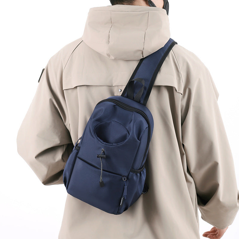 Oxford Cloth Kettle Bag Waterproof Shoulder Chest Bag