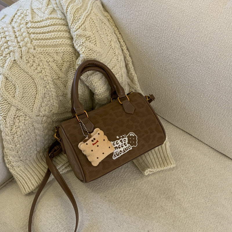 حقيبة كتف نسائية، حقيبة يد مزخرفة، بوسطن