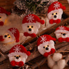 Fabric Felt Polka Dot Christmas Holiday Room Decoration Led String Lamp