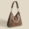 Vintage Weave Soft Leather Shoulder Underarm Bag Handbag