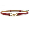 Punch-free Matte Buckle Adjustment Belt Women