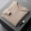 Men's Knitted Cashmere Long-sleeve Hoodie
