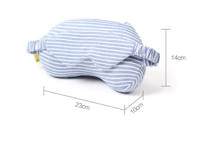 Eye Mask Two-in-one Pillow Jersey Foam Particles Neck Pillow