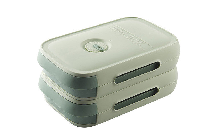 صندوق تخزين البيض بالثلاجة درج خاص متحرك