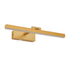 16inch Gold Bathroom Light Fixtures Over Mirror Modern Dimmable LED Vanity Light For Bathroom Wall Lighting