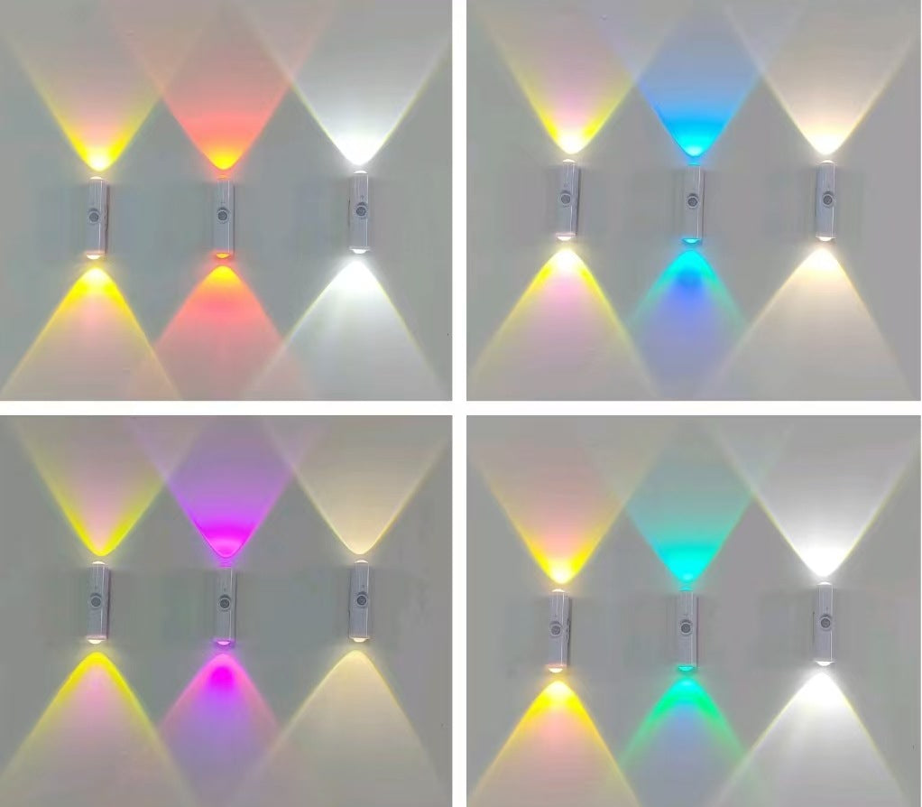 Smart Infrared Sensor Lamp Self-adhesive Magnetic Wall Lamp Charging Small Night Lamp