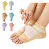 Half Mesh Open Toe Sports Ankle Support Foot Sock