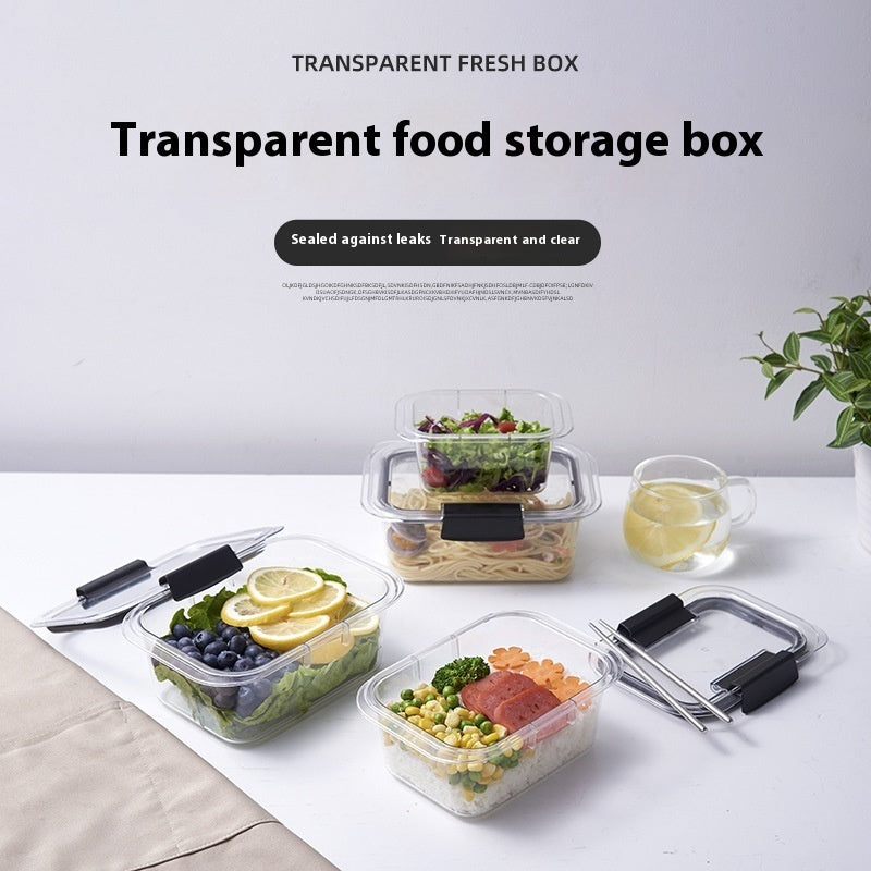 Household Kitchen Cereals Food Transparent CanBox Storage Fresh-keeping Jar