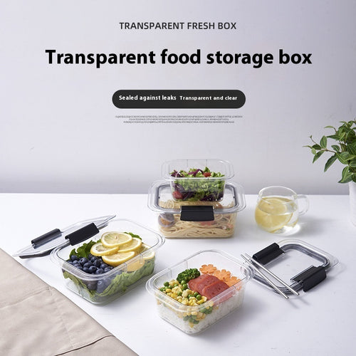 Household Kitchen Cereals Food Transparent CanBox Storage Fresh-keeping Jar