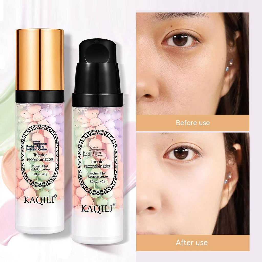 Rainbow Tricolor Makeup Base