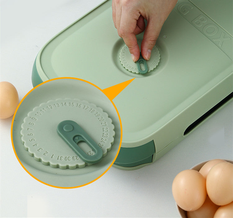 Egg Storage Box Refrigerator Special Drawer Rolling