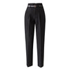 High-waist Women's Draped Loose And Thin Casual Cropped Trousers