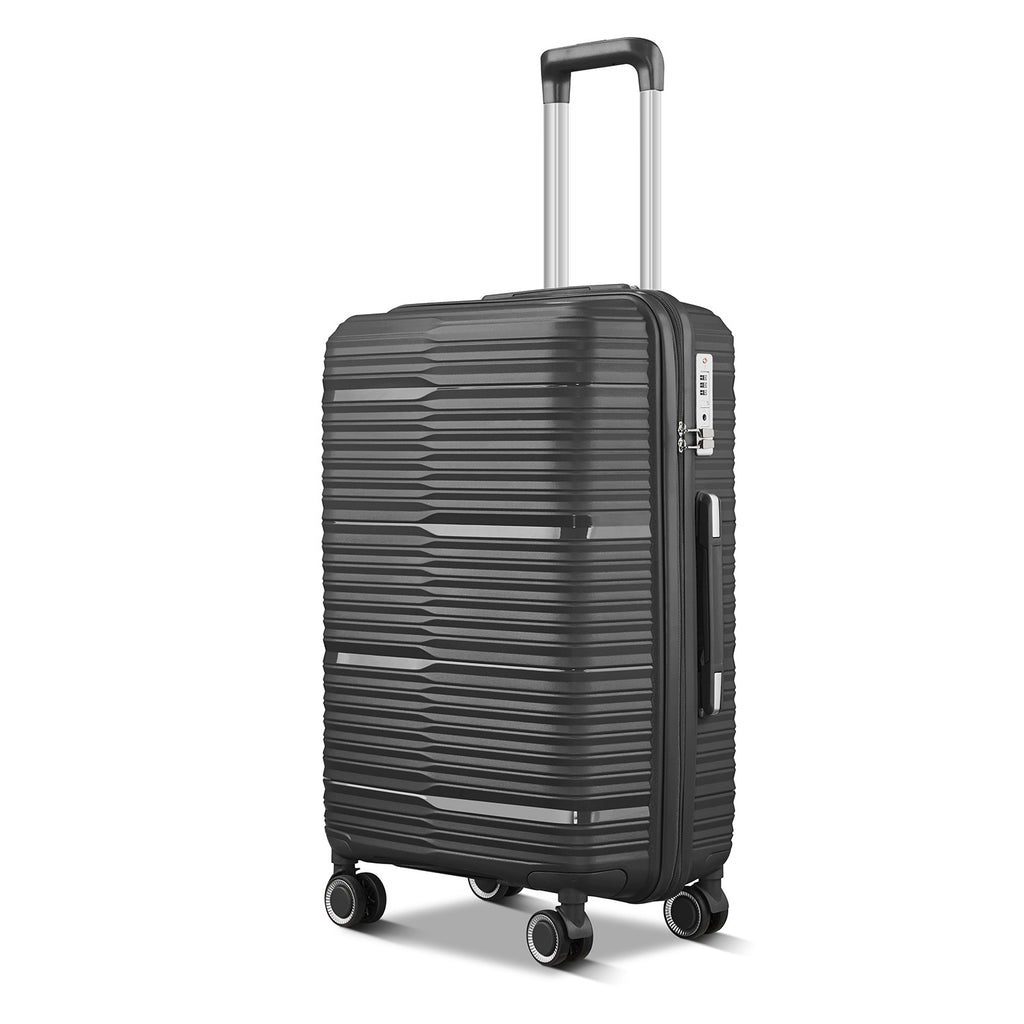 PP Material Trolley Case Mute Universal Wheel 20-inch